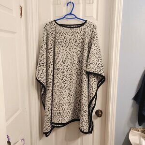 Snow Leopard Poncho